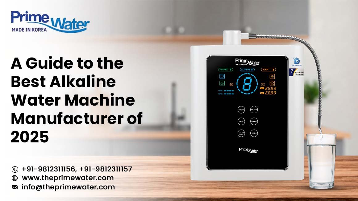 Alkaline Water Machine Manufacturer