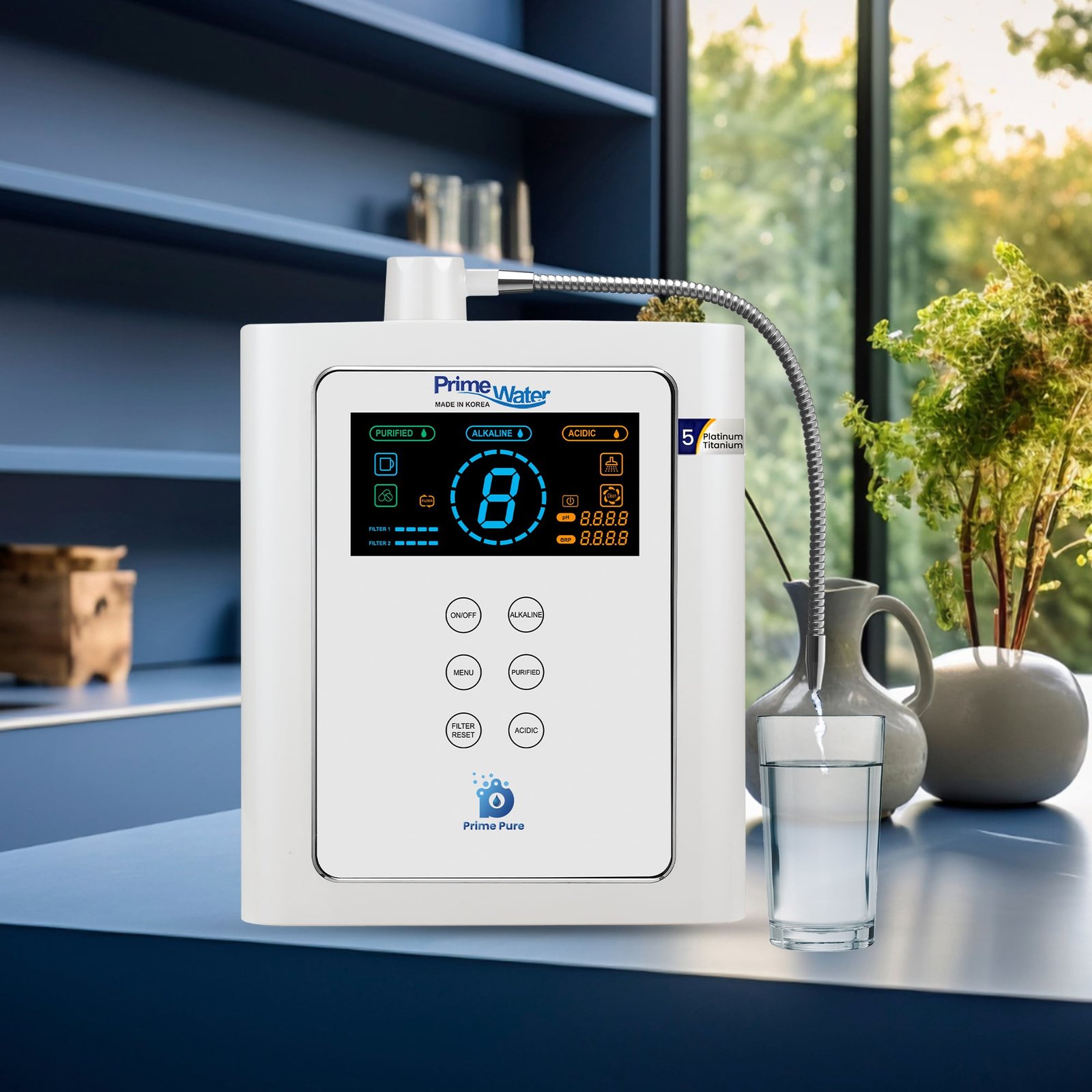 Alkaline Water Ionizer – 5 Plate Model